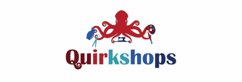 Quirkshops octopus logo crafts art nature